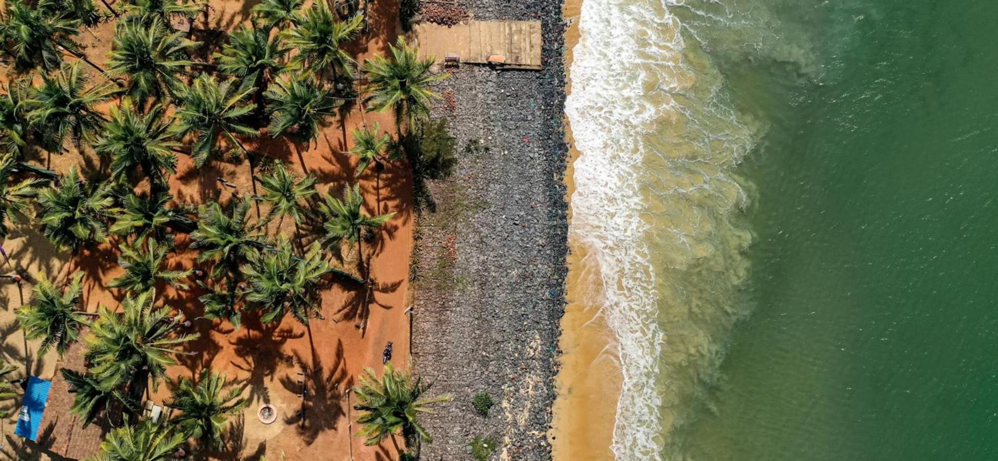 Saffronstays Stella Maris - Luxury Beach Front Villa Near Redi Beach Querim Екстер'єр фото